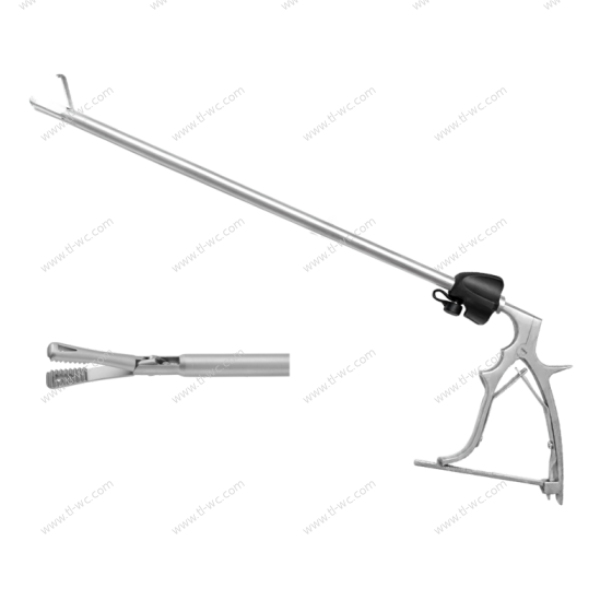 Laparoscopic surgical instrument clamp (non-invasive) 10MMX330MM